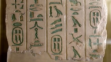 Ancient Egyptian Writing