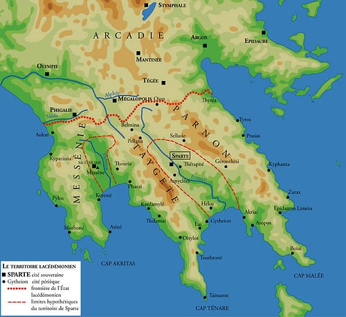 Spartan Territory (by Marsyas, CC BY-SA) Spartan Territory (by Marsyas, CC BY-SA)