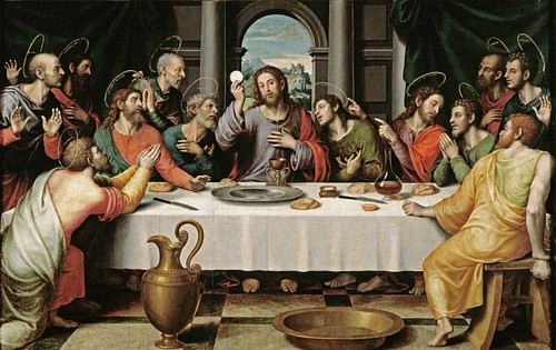 The Last Supper (by Escarlati, Public Domain) The Last Supper (by Escarlati, Public Domain)