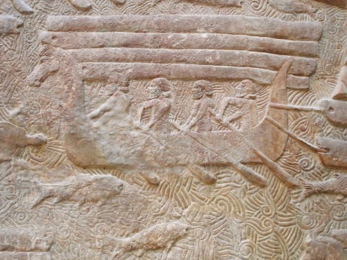 Phoenician Small Ship (by Marie-Lan Nguyen, Public Domain) Phoenician Small Ship (by Marie-Lan Nguyen, Public Domain)