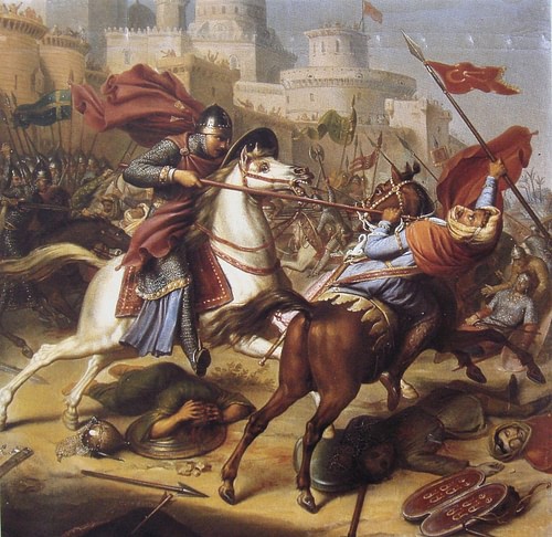 Robert of Normandy at the Siege of Antioch (by Jean-Joseph Dassy, Public Domain) Robert of Normandy at the Siege of Antioch (by Jean-Joseph Dassy, Public Domain)