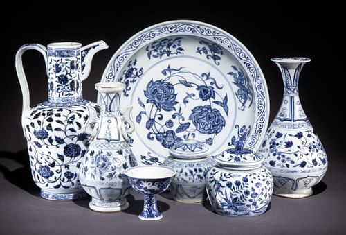 Ming Dynasty Blue-and-White Porcelain (by The British Museum, Copyright) Ming Dynasty Blue-and-White Porcelain (by The British Museum, Copyright)